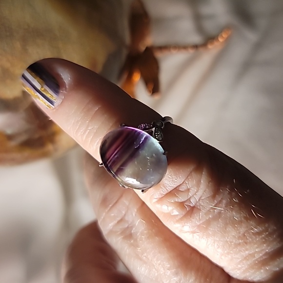 Sterling Flourite Ring - Picture 4 of 4